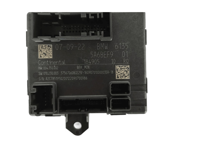 Блок управления двигателем Блок управления 61355B3F144, 5A4DE16   BMW iX3 G08