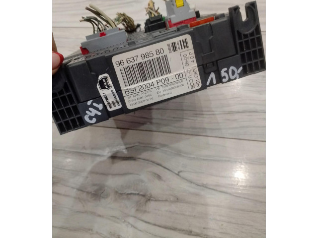 Блок комфорта 9663798580   Citroen C4 I   