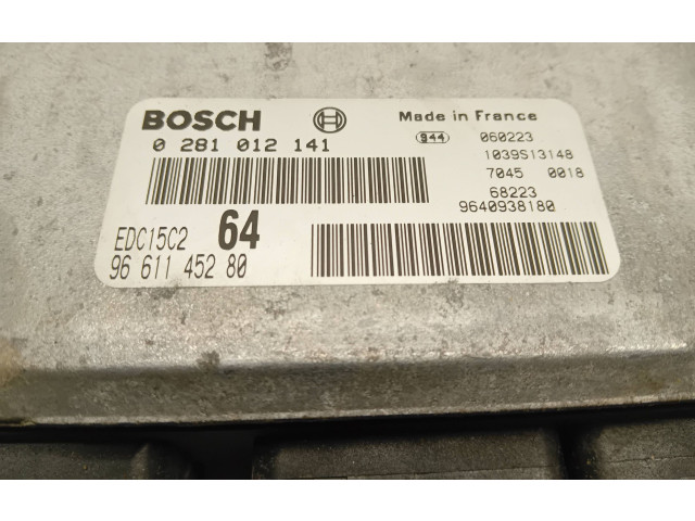 Блок управления двигателя 9661145280, 9640938180   Citroen C8