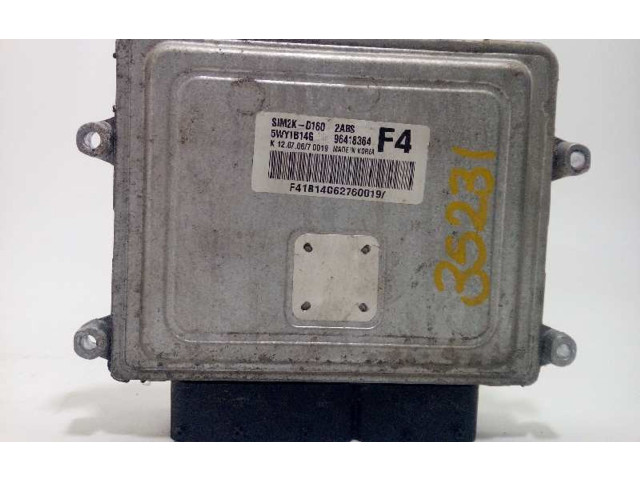 Блок управления двигателя 96418364, 5WY1B14G   Chevrolet Epica