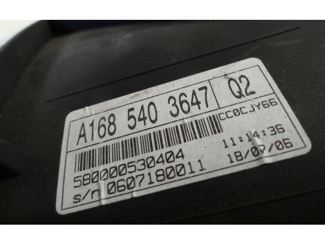 Přístrojová deska Mercedes-Benz A W168 1997 A1685403647