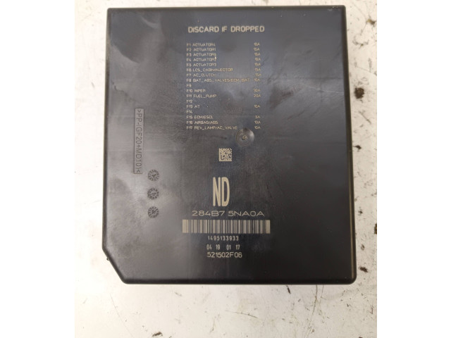   Pojistková skříňka 284B75NA0A, 1495133933   Nissan Pulsar 2017