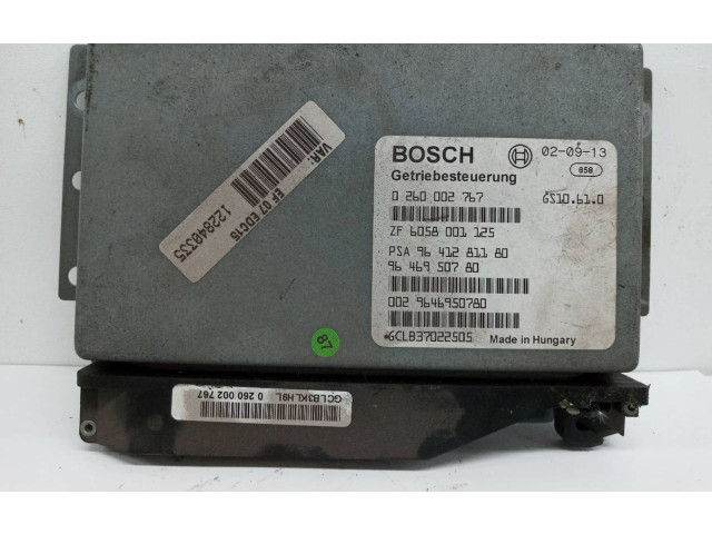 Блок управления коробкой передач 9641281180, 9646950780 Citroen C5