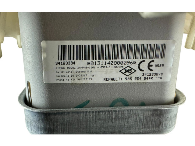 Подушка безопасности пассажира 985254944R, 34123384   Dacia Sandero