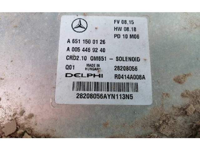 Řídící jednotka A6511500126, A0054469240 Mercedes-Benz C W204 2013