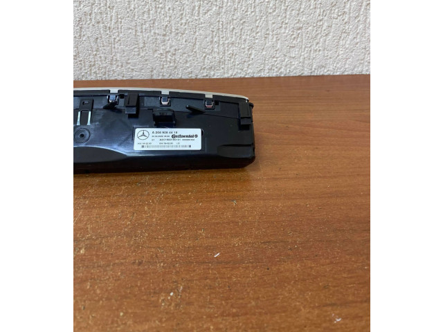 Блок управления климат-контролем A2059054415, A2C1600160101   Mercedes-Benz GLC X253 C253