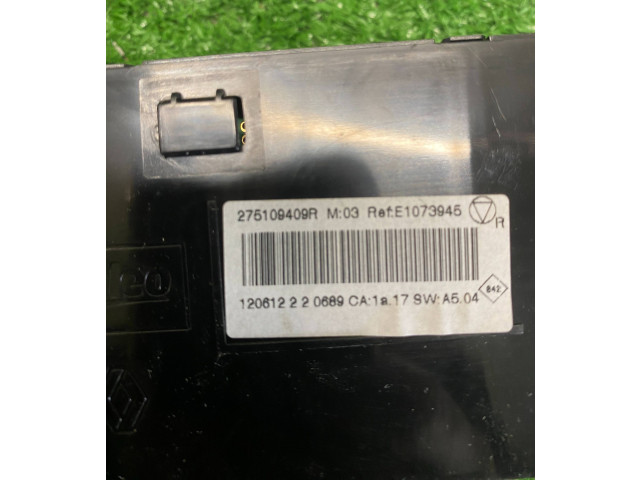 Блок управления климат-контролем 275109409R, 12061222 Renault Scenic III Grand scenic III