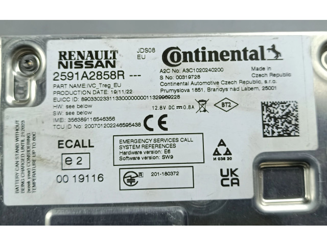 Блок управления 2591A2858R Dacia Jogger