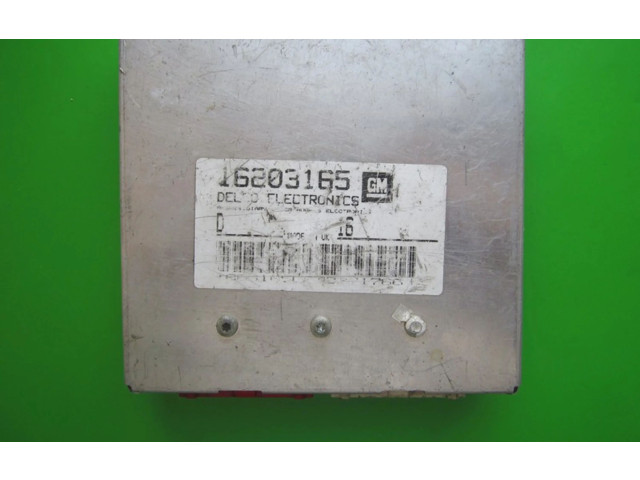 Блок управления двигателем Блок управления 16203165, 16203165   Opel Tigra A