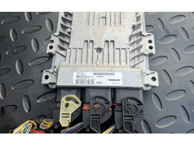Блок управления двигателя 31355669, 31355669   Volvo S80