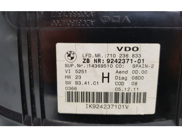 Přístrojová deska BMW X1 E84 2009 9242371, 62109316152