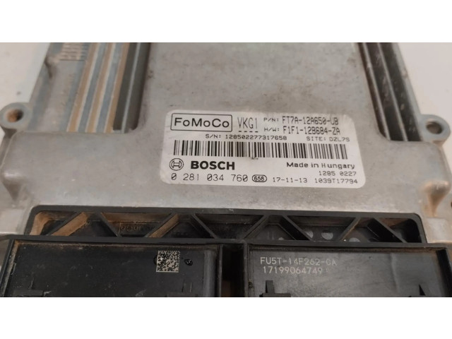 Блок управления двигателя FT7A-12A650-UB, 2018 Ford Transit Courier