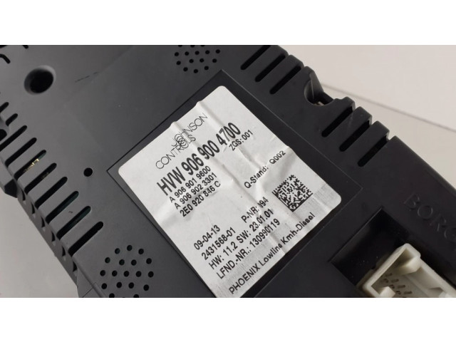 Přístrojová deska  Volkswagen Crafter 2013 9069004700, A9069019600  