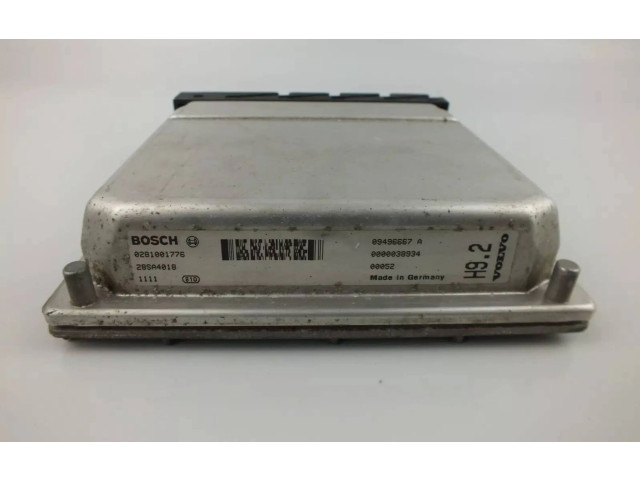 Блок управления двигателя 09496667A, 0281001776 Volvo V70