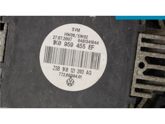 Вентилятор радиатора 1K0959455EF Volkswagen Caddy