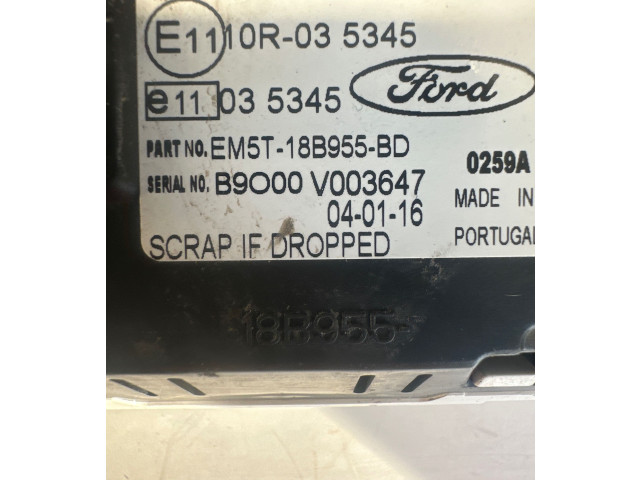 Дисплей 1110R035345, E11035345 Ford Transit Custom
