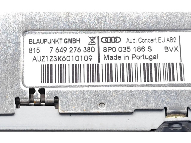 Турбина Радио/ проигрыватель CD/DVD / навигация Audi A3 S3 8P  8P0035186S, 7649276380   для двигателя BSE      