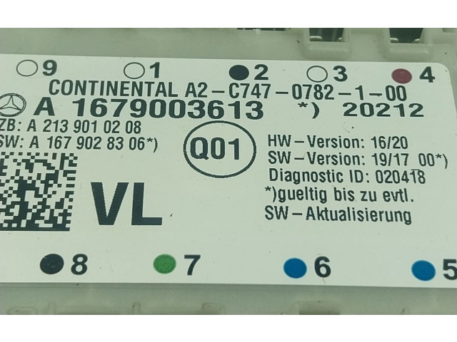 Блок управления A1679003613, A1679003613   Mercedes-Benz GLE W167