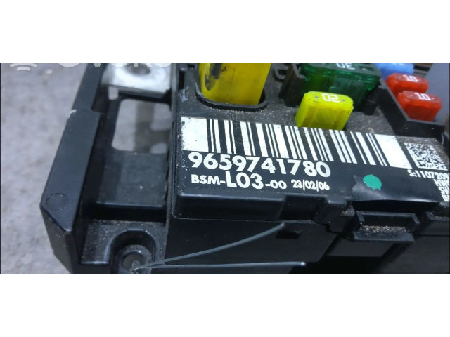 Блок предохранителей 6500FH, 9659741780 Citroen C3