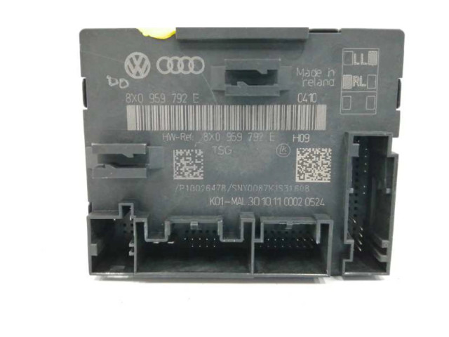Блок комфорта 8X0959792E Audi Q3 8U
