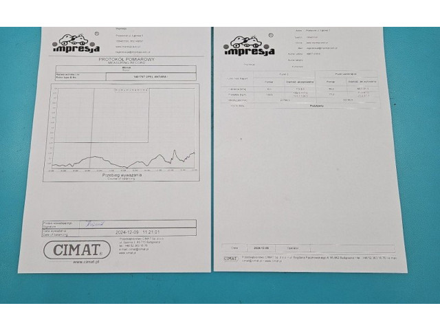 Turbodmychadlo Турбина 49477-01610, IMPRK1401767 Opel Antara