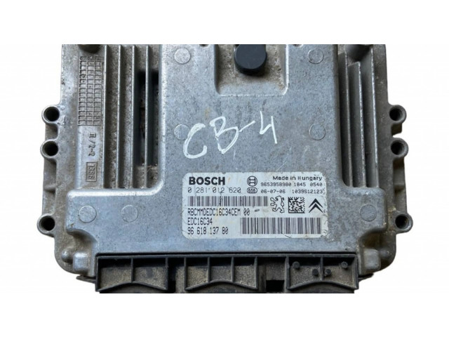 Řídící jednotka 0281012620, 9661813780 Citroen Berlingo 2008