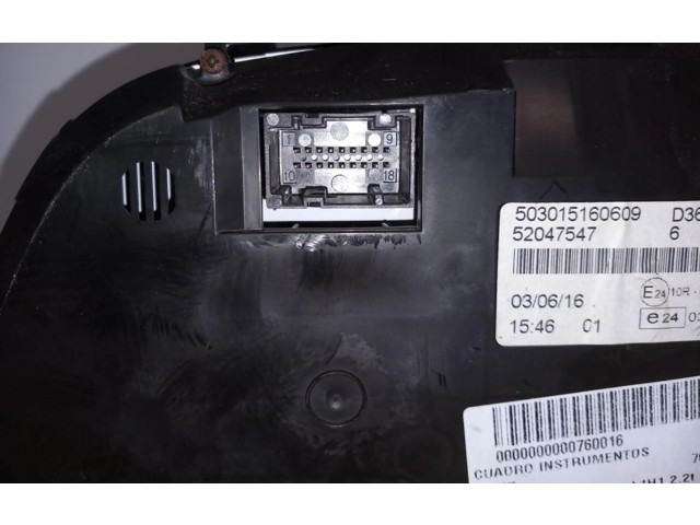 Панель приборов    Opel Combo D       