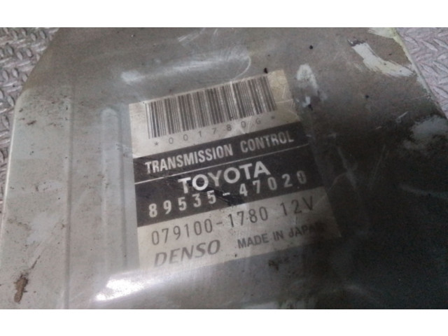 Блок управления коробкой передач 8953547020, 0791001780   Toyota Prius (XW20)