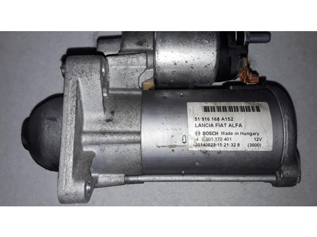 Стартер 51916168A152, 0001170401 Fiat 500