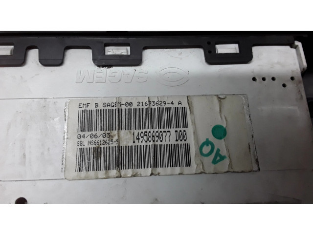 Дисплей 1495869077 Citroen C8