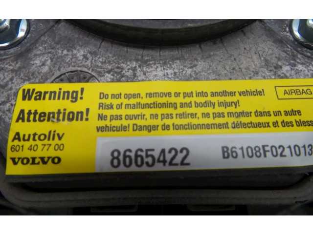 Подушка безопасности водителя 8665422, 8665422 Volvo XC90