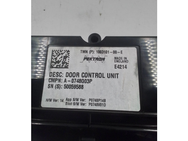 Řídící jednotka 50059588, 100310100E Tesla Model S 2014