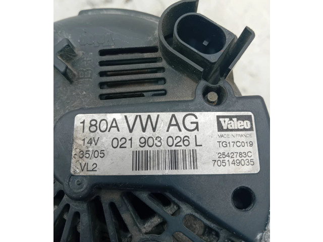 Генератор 021903026L, 2542783C   Volkswagen PASSAT B6      