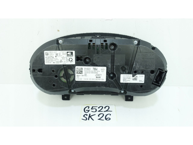 Панель приборов 81A920750J, 81A920750J Audi Q2 -