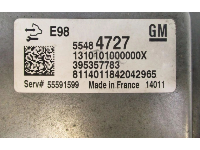 Блок управления двигателем Блок управления 55484727   Opel Meriva B