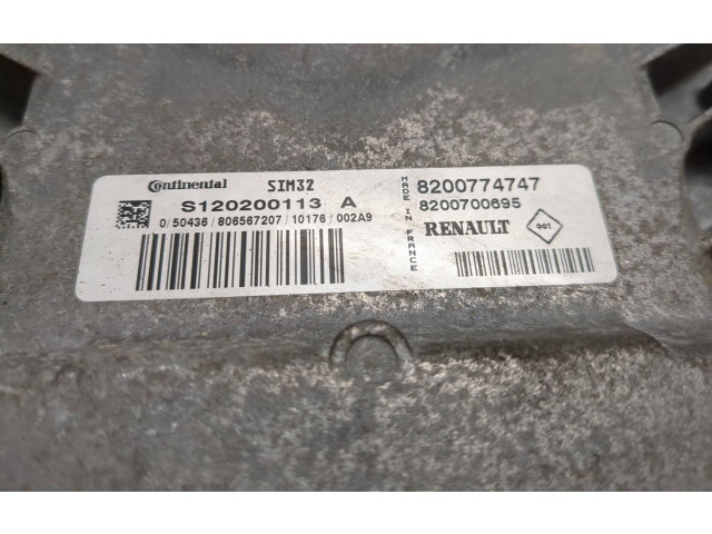 Блок управления двигателя 8200774747, 8200700695 Renault Twingo II