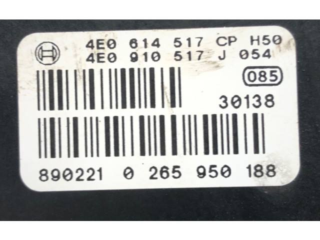 Jednotka ABS 4E8814517CP Audi A8 S8 D3 4E 2009