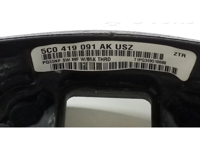 Руль Volkswagen Jetta VI 2011 - 2018 года 5C0419091AK, 1T0880201T