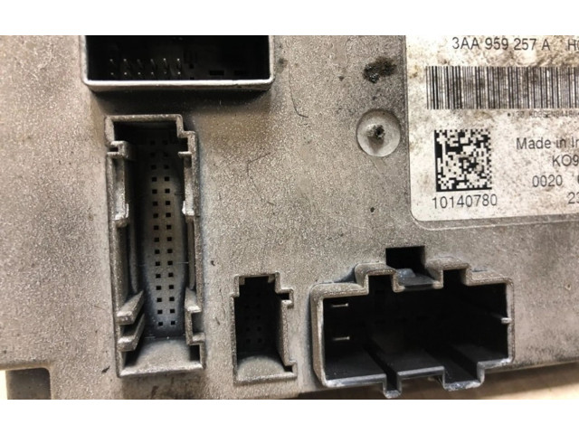 Блок комфорта 3AA959257A, 3AA959257A   Volkswagen Cross Touran II   
