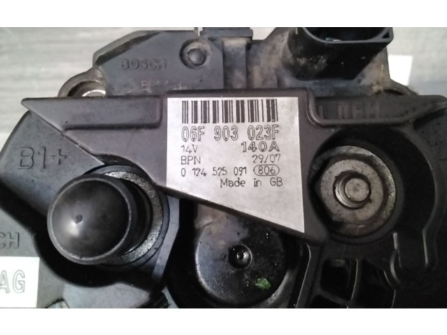 Генератор 06F903023F, 0124575091 Skoda Octavia Mk2 (1Z)