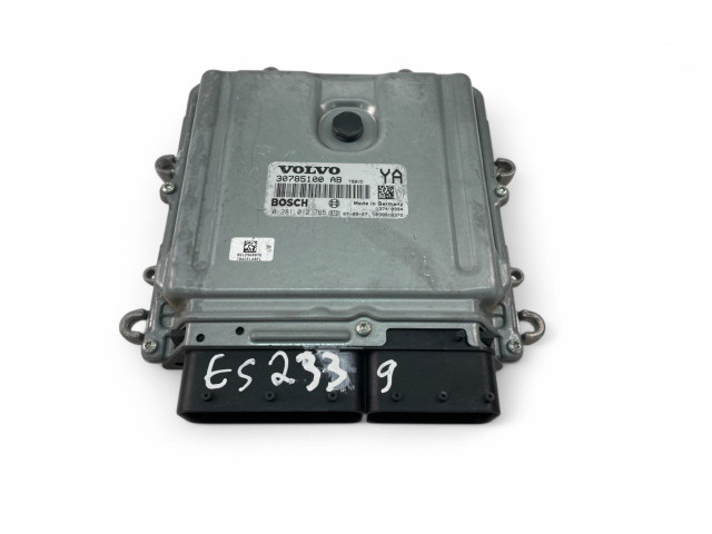 Блок управления двигателем Блок управления 30785100AB, 0281012765   Volvo V70