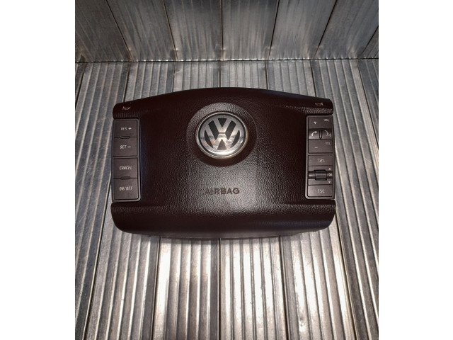 Подушка безопасности водителя 3D0880201BC Volkswagen Phaeton