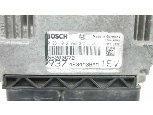 Блок управления двигателем Блок управления 0281012298   Alfa Romeo GT