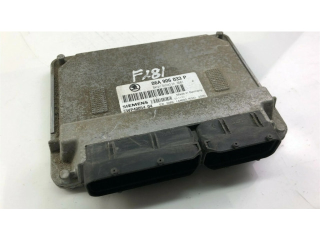 Блок управления 06A906033P, F281 Skoda Octavia Mk1 (1U)