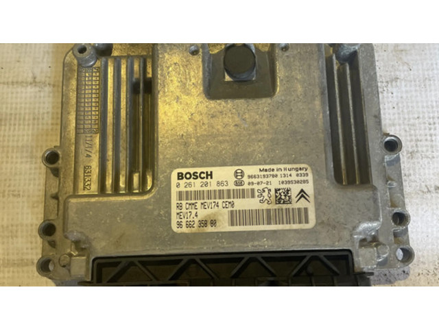 Řídící jednotka 0261201863 Peugeot 308 2009