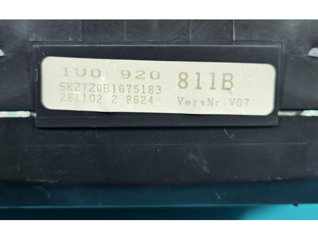 Řídící jednotka 1U0920811B, IMPRK1414428 Skoda Octavia Mk1 (1U) 2002