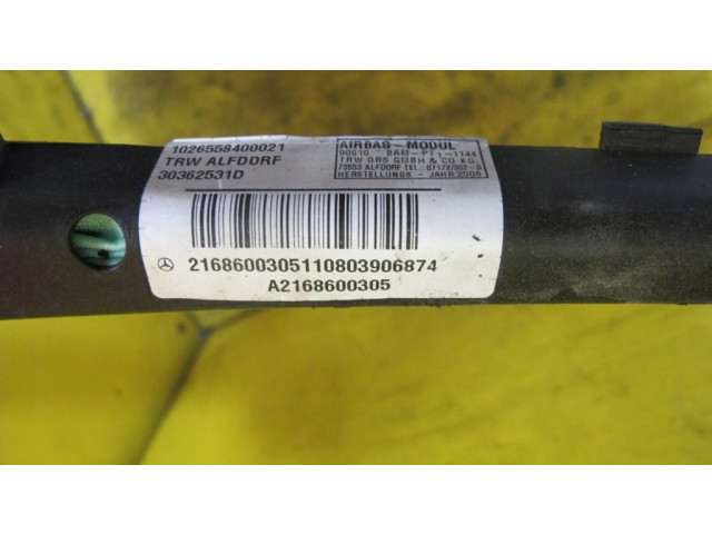Боковая подушка безопасности A2168600305   Mercedes-Benz CL C216