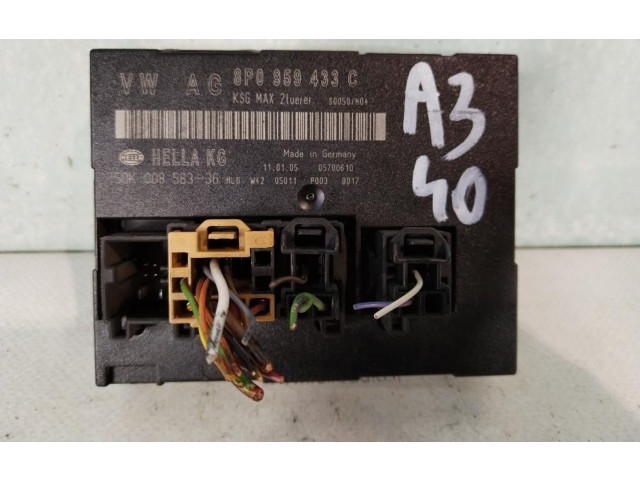 Блок комфорта 8P0959433C, 8P0959433C Audi A3 S3 8P