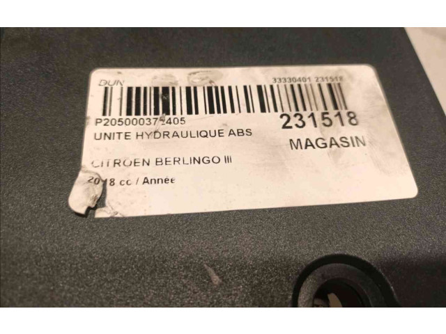 Jednotka ABS 1654078780 Citroen Berlingo 2018