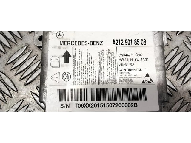 Блок подушек безопасности A2129018508   Mercedes-Benz E W212